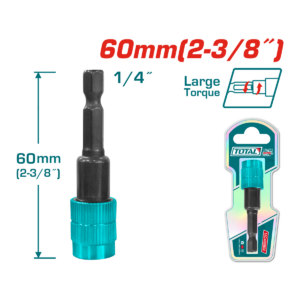 EXTENSIÓN P/TALADRO TOTAL 60MM 2PCS