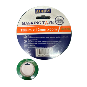 MASKING TAPE VERDE 1/2X55MTS