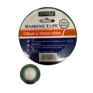 MASKING TAPE VERDE 3/4 X55MTS