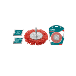 CEPILLO NYLON CIRCULAR TOTAL 4"X1/4"