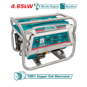 PLANTA ELÉCTRICA TOTAL GASOLINA 7HP 110/220 4.65KW