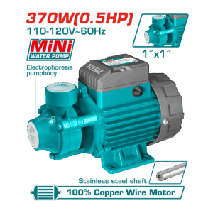 BOMBA PERIFERICA TOTAL 0.5HP 1" 120V