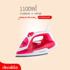 DECAKILA PLANCHA A VAPOR 1100W