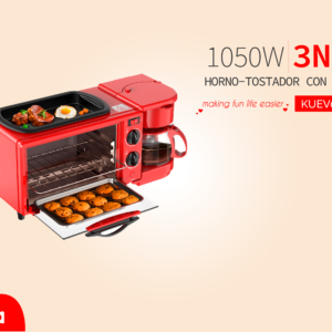 DECAKILA HORNO - TOSTADOR CON COFFEE MAKER INCORPORADO