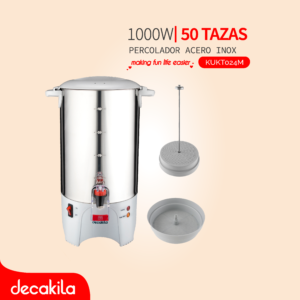 DECAKILA PERCOLADOR ELÉCTRICO 50 TAZAS 1000W 120V-60HZ