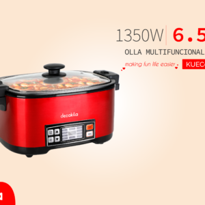 DECAKILA OLLA MULTIFUNCIONAL 9 EN 1 6,5L 1350W