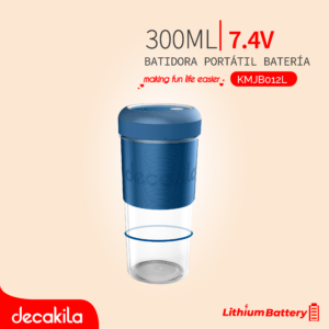 DECAKILA BATIDORA PORTÁTIL AZUL 300ML