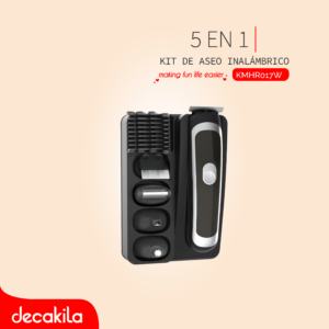 DECAKILA KIT DE ASEO INALÁMBRICO 5 EN 1