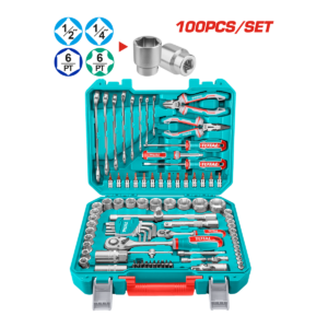 JUEGO HERRAMIENTAS TOTAL 100PCS