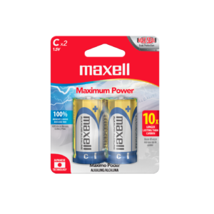 BATERÍA MAXELL ALCALINA TIPO C BL-2  12UDS