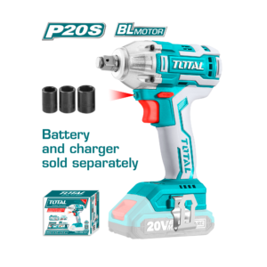 HE/PISTOLA IMPACTO 1/2" TOTAL 20V S/BAT