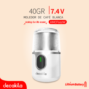 DECAKILA MOLEDOR DE CAFÉ BATERÍA