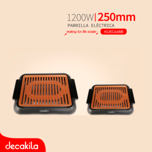 DECAKILA PARRILLA ELÉCTRICA 1200W
