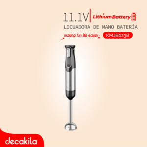 DECAKILA LICUADORA DE MANO BATERÍA RECARGABLE