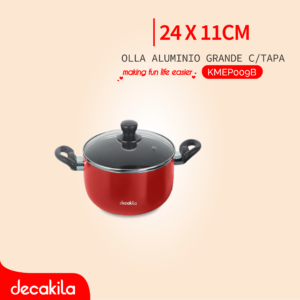 DECAKILA OLLA ALUMINIO GRANDE C/TAPA