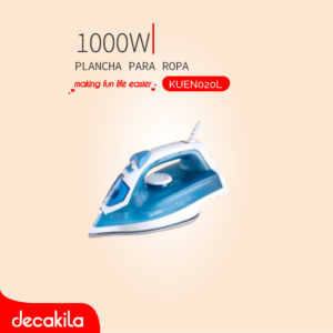 DECAKILA PLANCHA PARA ROPA 1000W