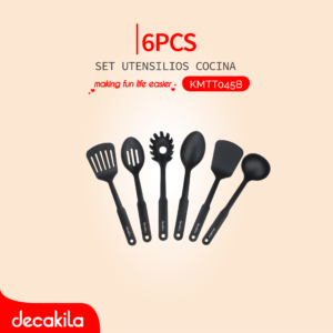 DECAKILA SET UTENSILIOS COCINA 6PCS