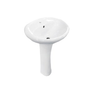 LOZA LAVATORIO GRACIELA C/PEDESTAL BLANCO