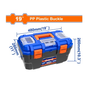 CAJA HERRAMIENTAS WADFOW PLÁSTICA 19"