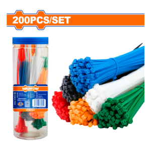 AMARRA PLÁSTICA WADFOW VARIADAS 200PCS