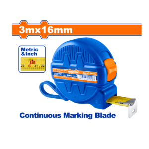 CINTA MÉTRICA WADFOW 3MX16MM