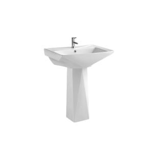 LOZA LAVATORIO GRACIELA C/PEDESTAL DIAMANTE BLANCO