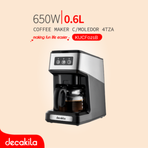 DECAKILA COFFEE MAKER C/MOLEDOR 4TZA 0.6L 650W
