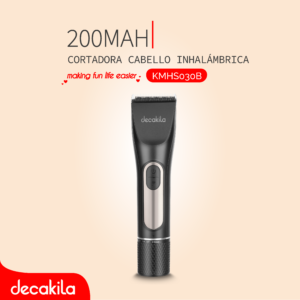 DECAKILA CORTADORA CABELLO INHALÁMBRICA 2000MAH