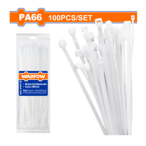 AMARRA PLÁSTICA BLANCA WADFOW 20" 9.2X500X100PCS