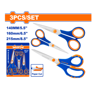 TIJERA MULTIUSOS WADFOW 3PCS