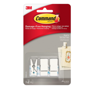 3M GANCHO ADHESIVO COMMAND SPRING CLIPS