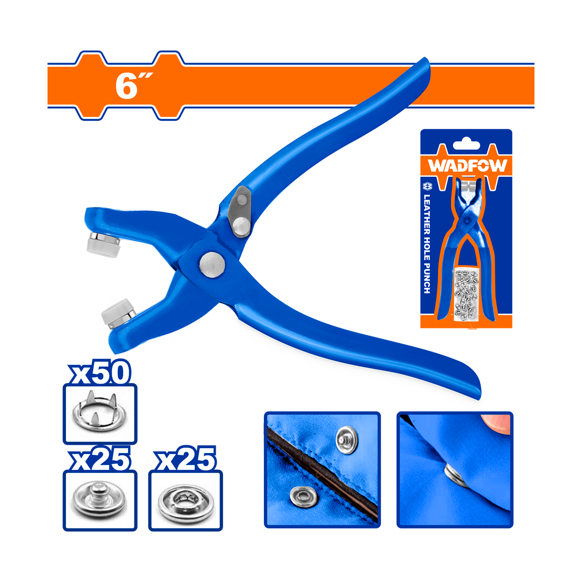 ALICATE PARA BROCHES WADFOW 6"