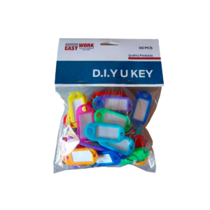 IDENTIFICADOR COBERTOR LLAVE COLORES BOLSA C/50PCS