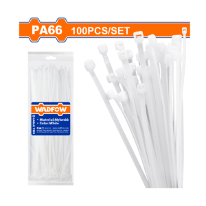 AMARRA PLÁSTICA BLANCA WADFOW 30" 9.0X760X100PCS