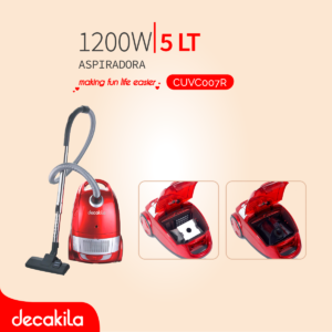 DECAKILA ASPIRADORA 5LT 1200W