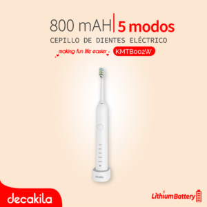 DECAKILA CEPILLO DIENTES ELÉCTRICO BAT LITIO 800M
