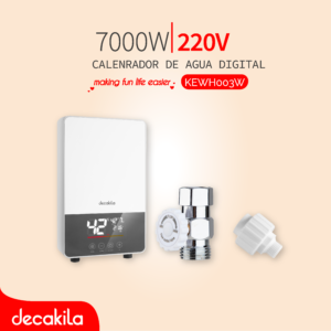 DECAKILA CALENTADOR AGUA DIGITAL 220V 7000W