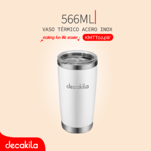 DECAKILA VASO TÉRMICO ACERO INOX 566ML