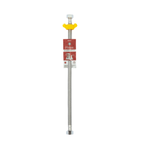 TUBO ABASTO ACERO FLEX PFISTER 1/2X1/2X40CM