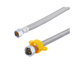 TUBO ABASTO ACERO FLEX PFISTER 1/2X3/8X50CM