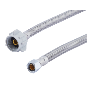 TUBO ABASTO ACERO FLEX PFISTER 3/8X7/8X40CM