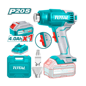 HE/PISTOLA CALOR TOTAL 20V C/BAT 4.0