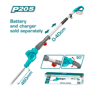 HE/CORTACETOS TOTAL 20V 18" EXTENSIÓN 2.4M