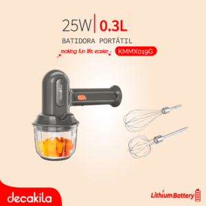 DECAKILA BATIDORA PORTÁTIL 0.3L 25W