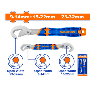 JUEGO LLAVE CANGREJO WADFOW 9-14/15-22/23-32, 2PCS