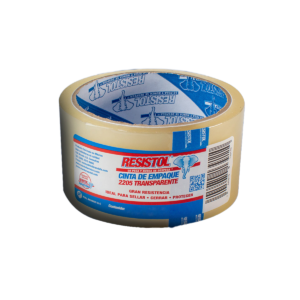 CINTA EMPAQUE TRANSPARENTE RESISTOL 2X200YDS