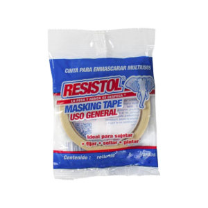 MASKING TAPE RESISTOL 1/2" X 25MT