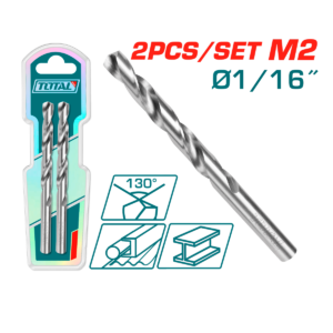 BROCA HSS TOTAL 1/16" 2PCS
