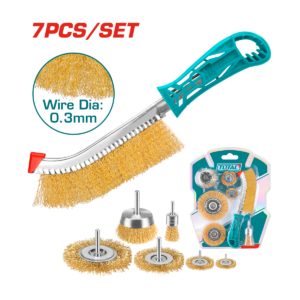 CEPILLO ALAMBRE TOTAL SET 7PCS