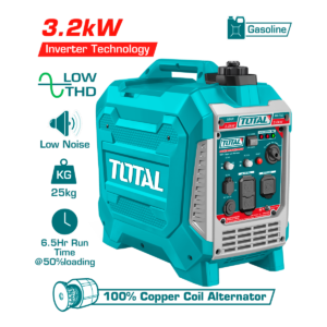 PLANTA ELÉCTRICA TOTAL GASOLINA INVERTER 3.2KW